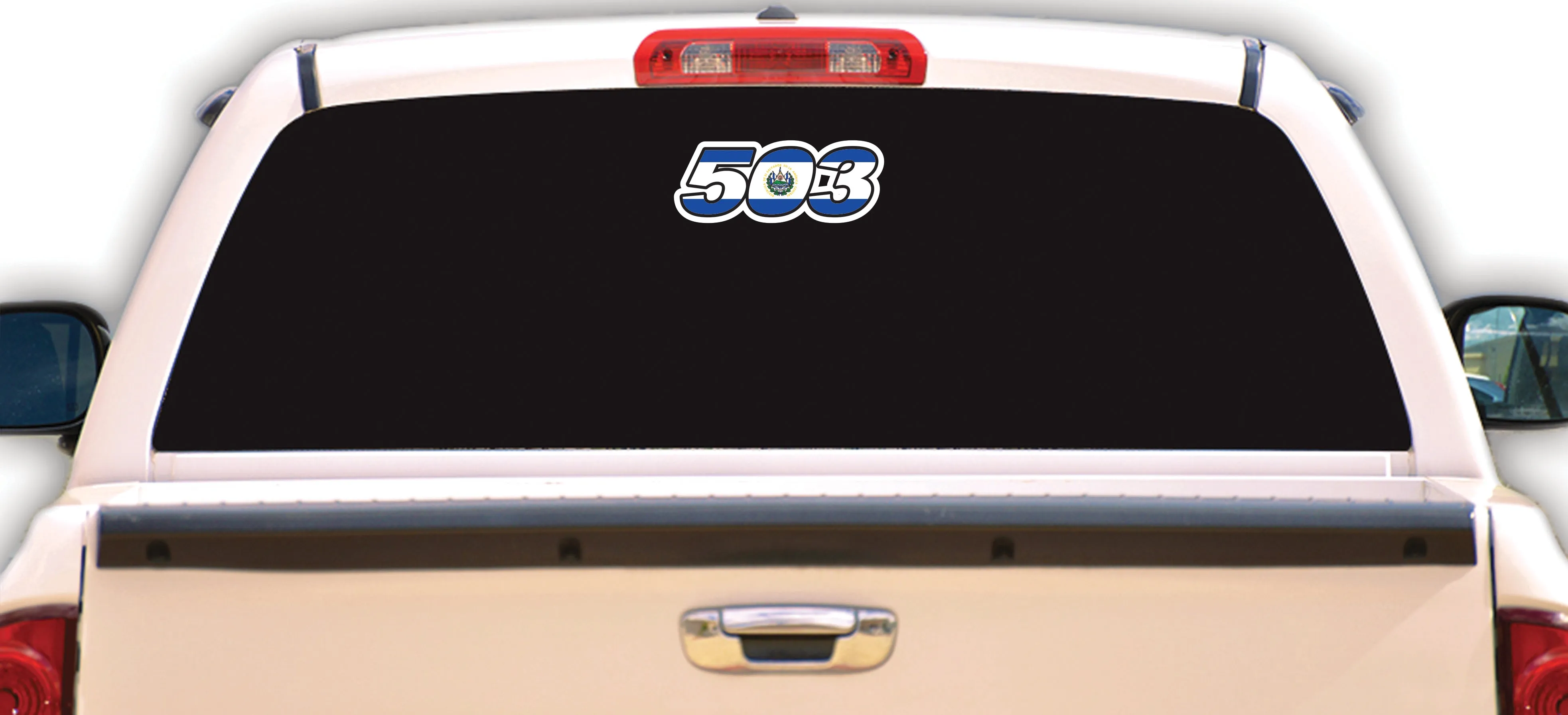 503 Area Code Decal Car Window Laptop Vinyl Sticker El Salvador Guanaco