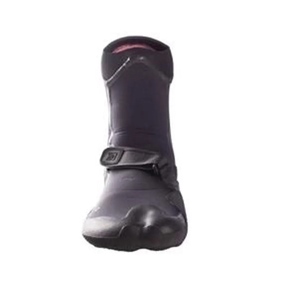 Adelio 5mm Deluxe Round Toe Bootie - Black