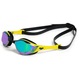 Arena - Cobra Edge Swipe Mirror Goggle - Emerald/Yellow/Black