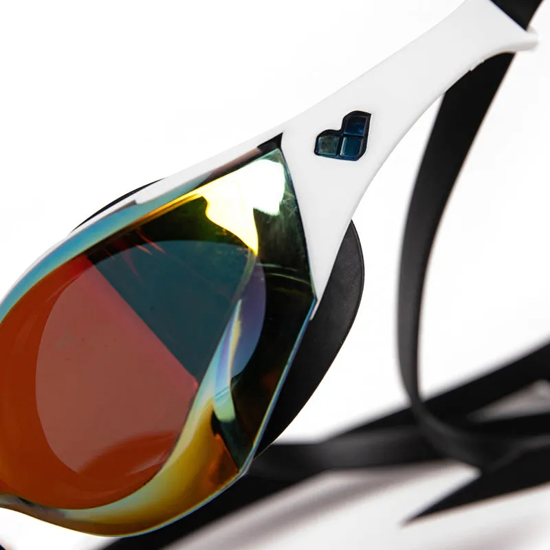 Arena - Cobra Edge Swipe Mirror Goggle - Gold/White/Black