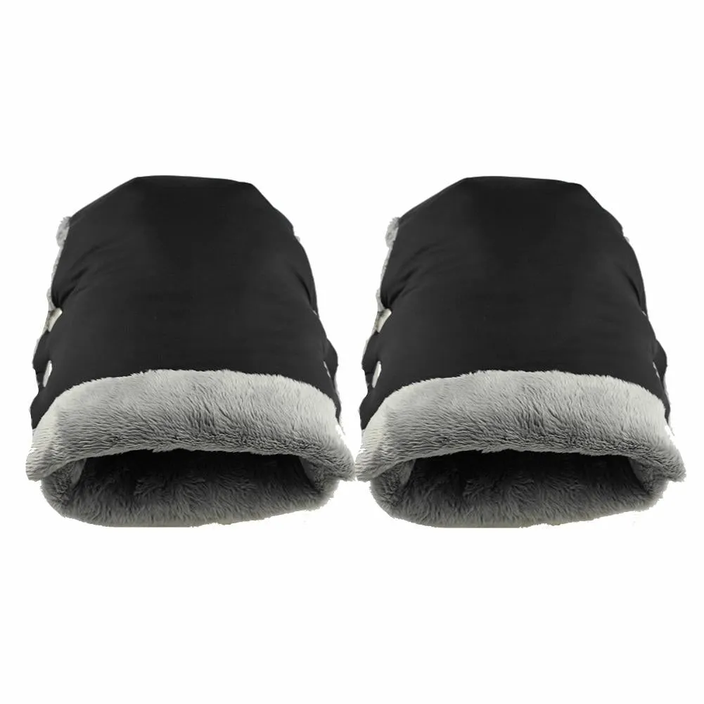 Baby Carriage Stroller Gloves Warm Fur Fleece Pram Hand High quality Portable Comfortable Waterproof Muff Baby Pushchair