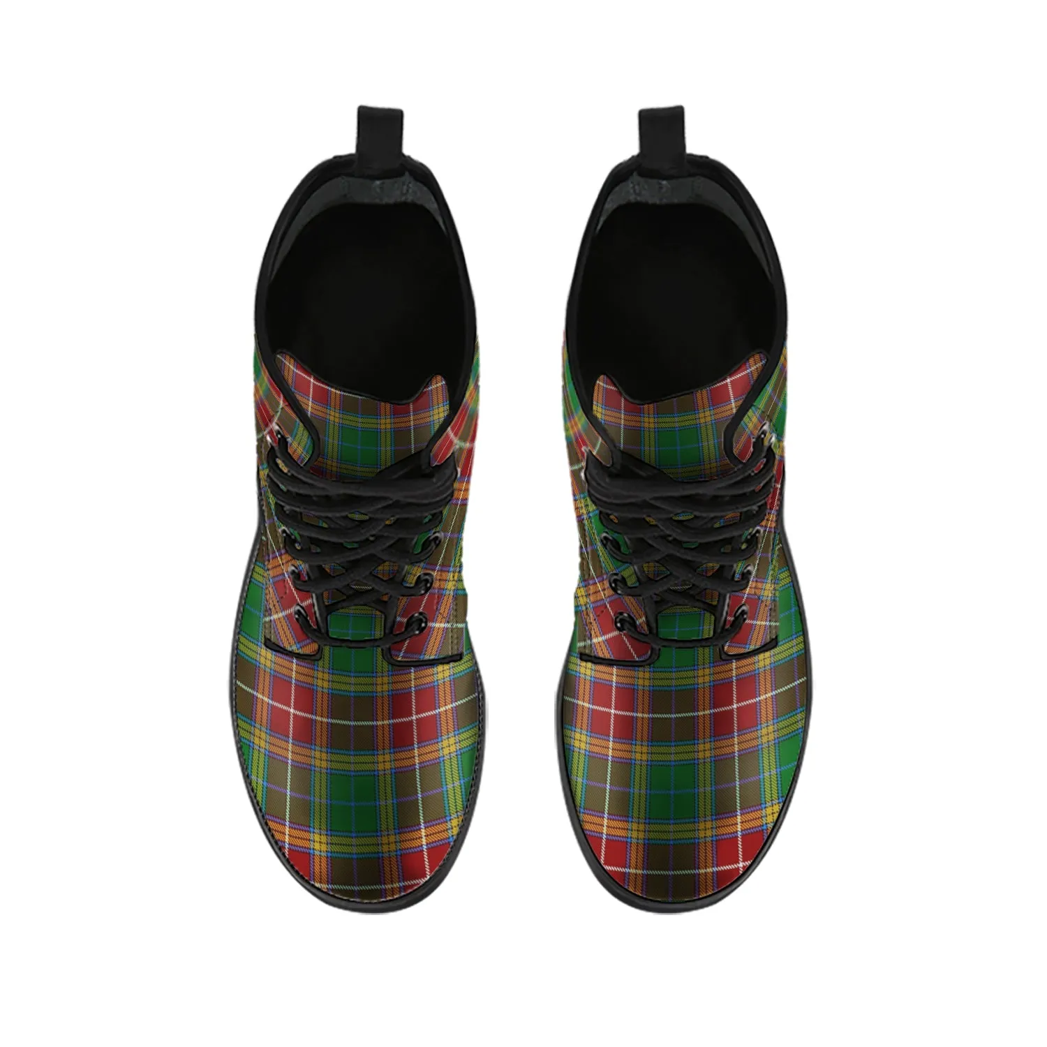 Baxter Tartan Leather Boots