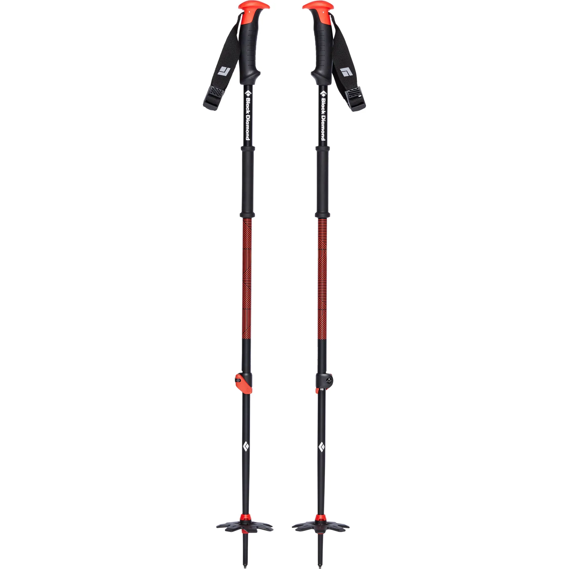 Black Diamond Traverse Ski Poles Black/Red | Buy Black Diamond Traverse Ski Poles Black/Red here | Outnorth