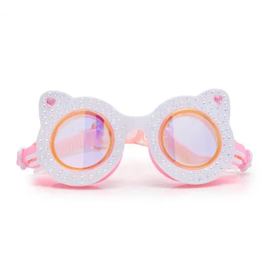 Bling2o Glam-Purr Swim Goggles - Powder Purr