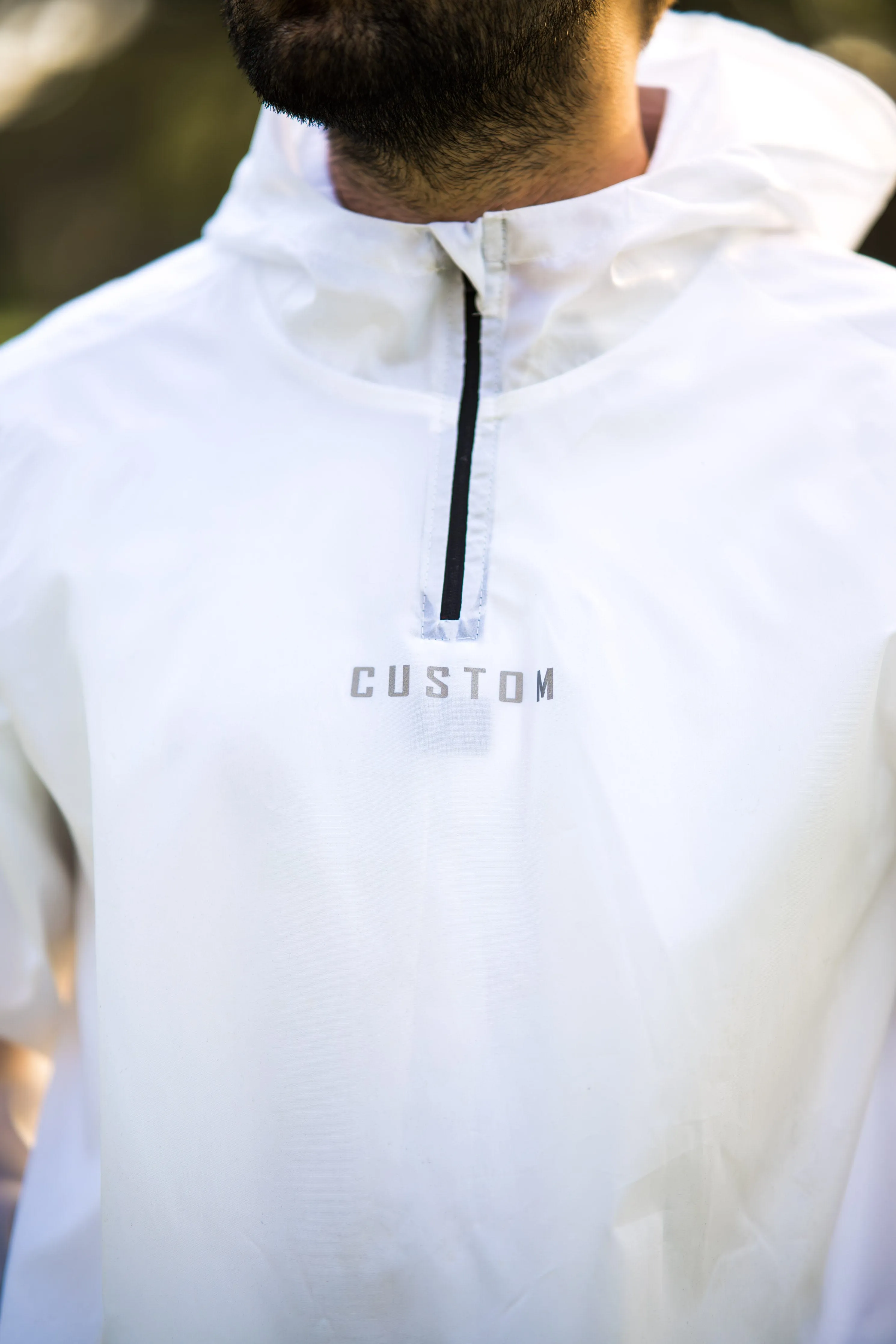 CA Waterproof Jacket | White