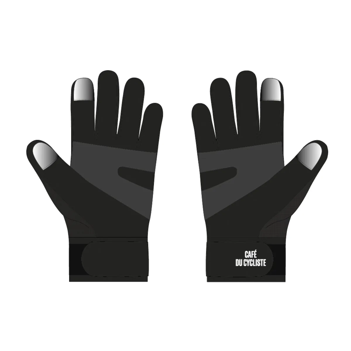 CAFE DU CYCLISTE Deep Winter Gloves - Black