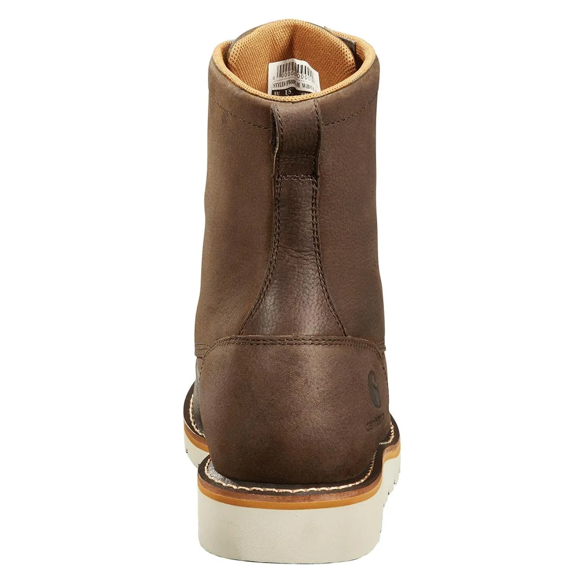 Carhartt Men's Waterproof 8" Moc Toe Wedge Boots - Brown