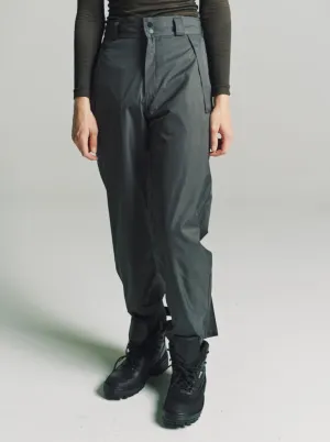 Coal Grey WR Laminated 2L Pants