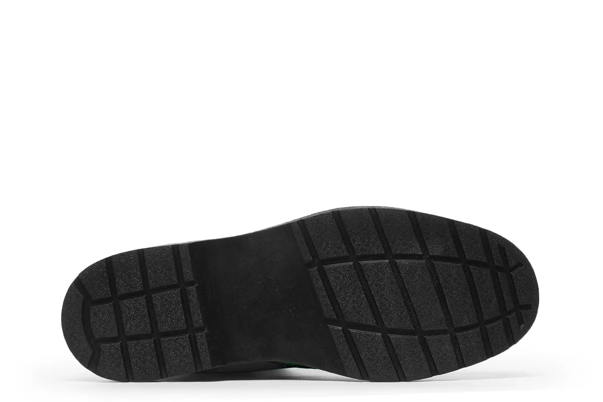 Dawn Boots - Vegan Leather Doc-Style Boots with Durable Stitched on Soles