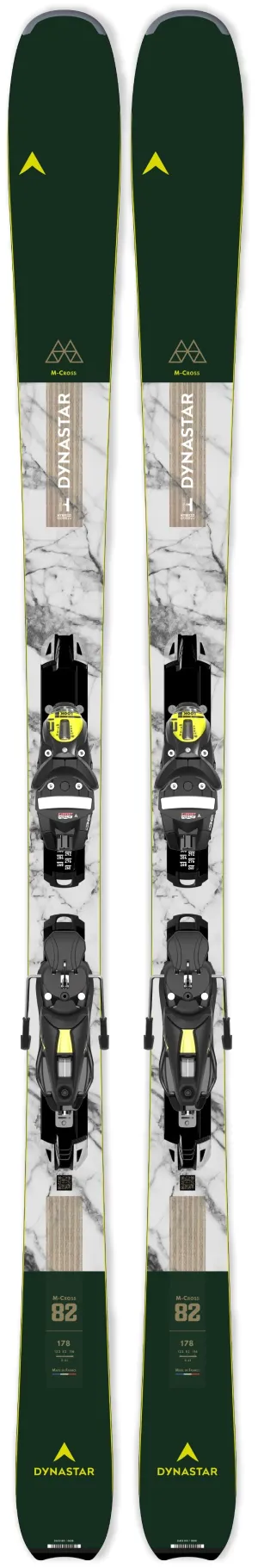 Dynastar Men's M Cross 82 Skis with NX12 Bindings 2025