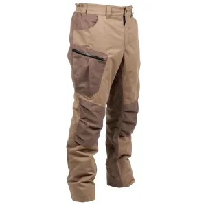 Hunting trousers / raincoats 520 warm low noise brown SOLOGNAC
