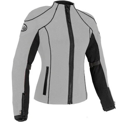 Joe Rocket Ladies Majestic Mesh Jacket Silver/Black