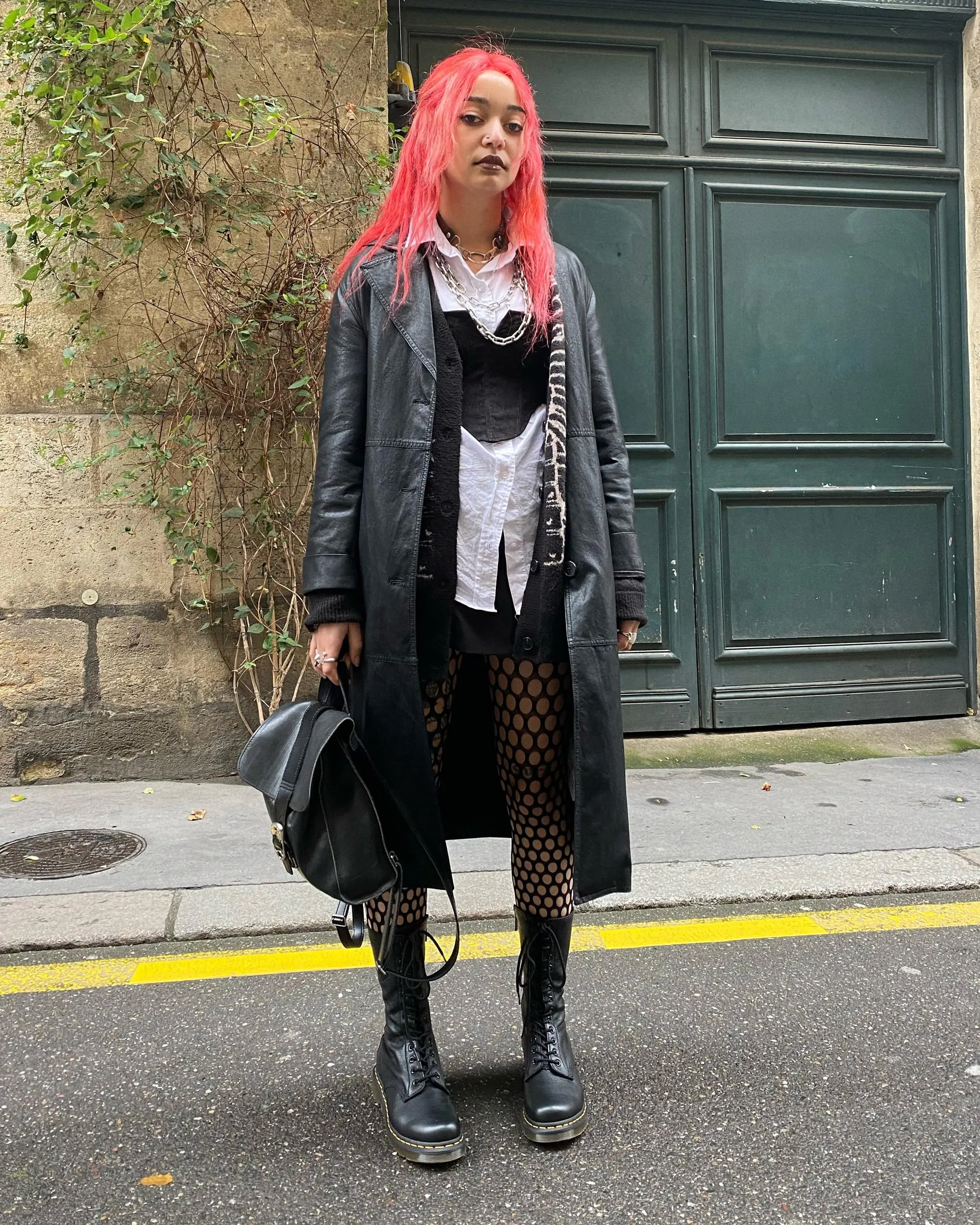 Leather mid-calf boots 1B99 Virginia Dr. Martens
