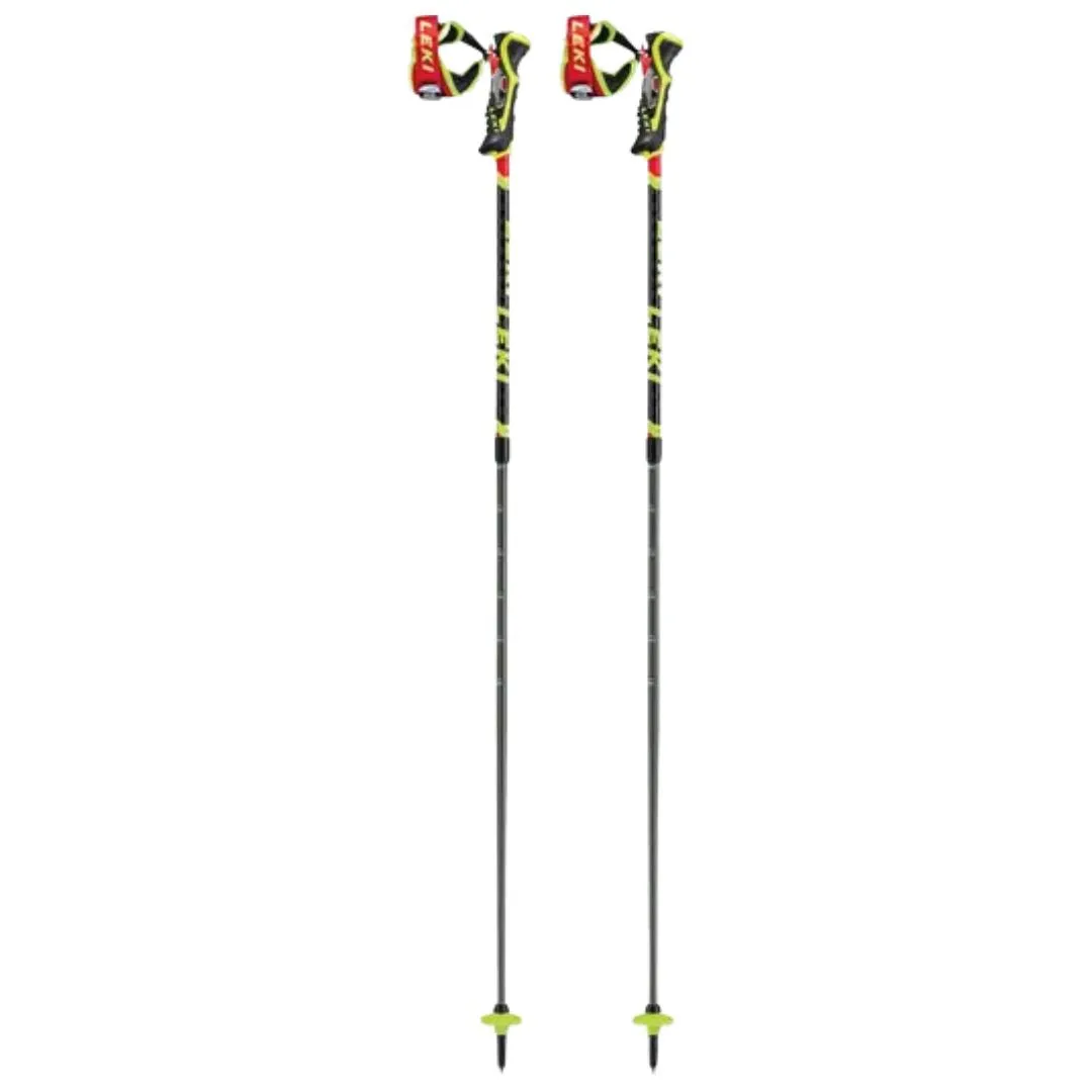 Adjustable Leki Venom Vario 3D Ski Poles 2021 - High-Performance Alpine Equipment