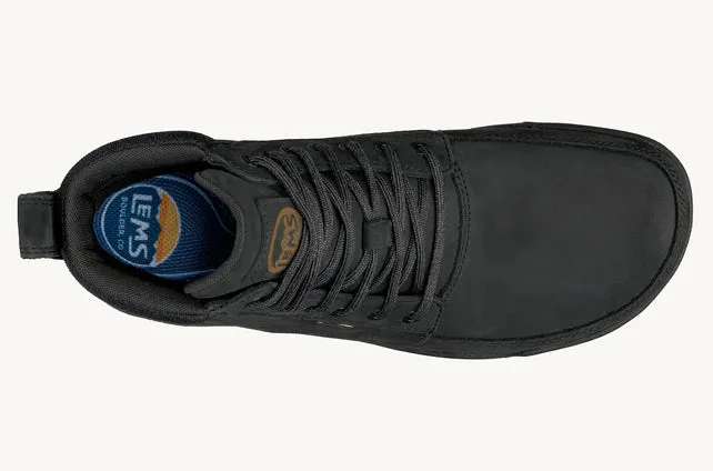 Lems - Boulder Waterproof Summit - Coal Leather