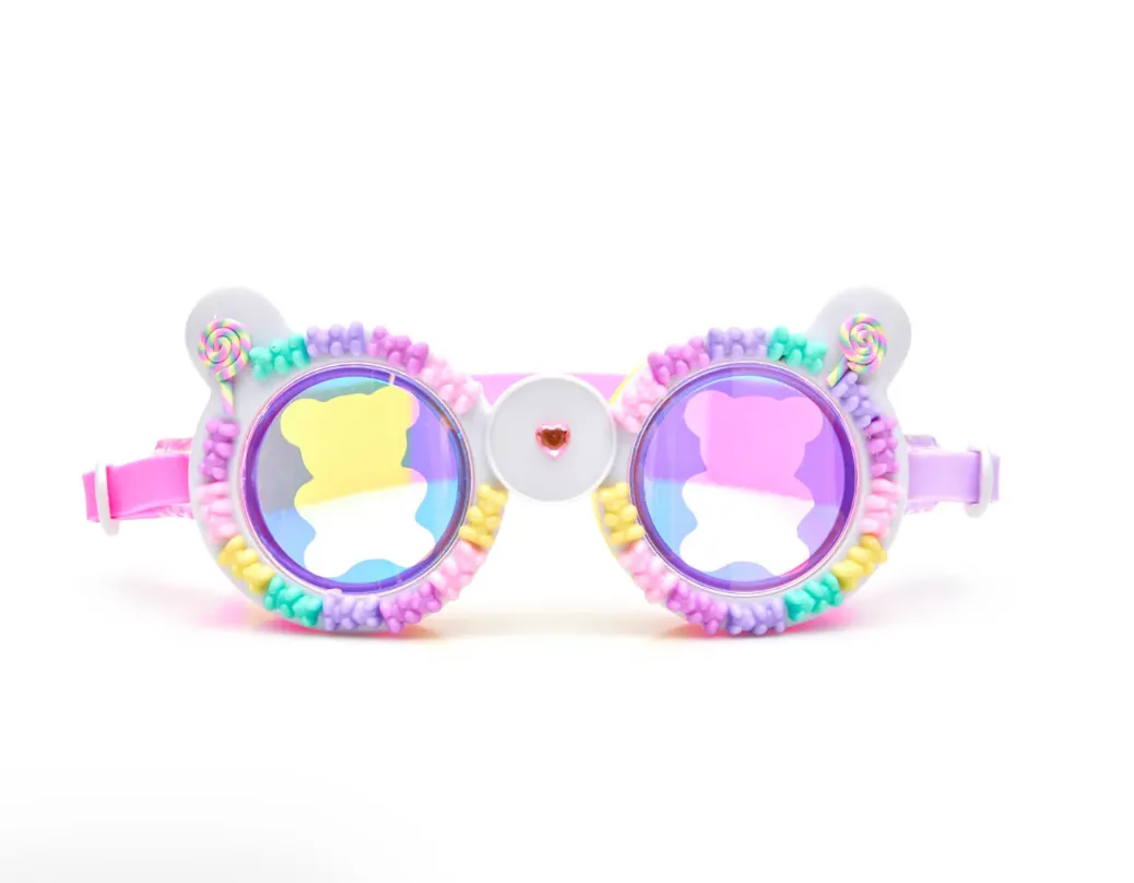 Lollipop Gummy Bear Swim Goggles