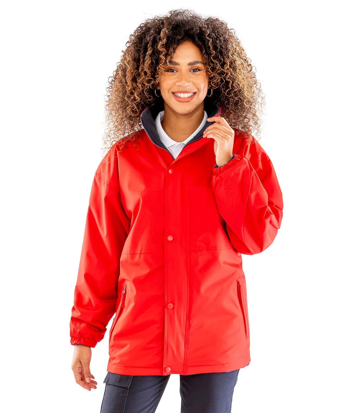 Navy/Navy* - Reversible StormDri 4000 jacket