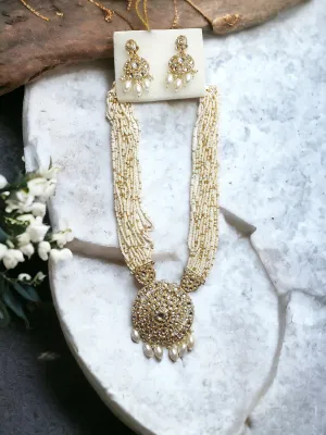 Pearlfect Snow White Queen Raani Haar