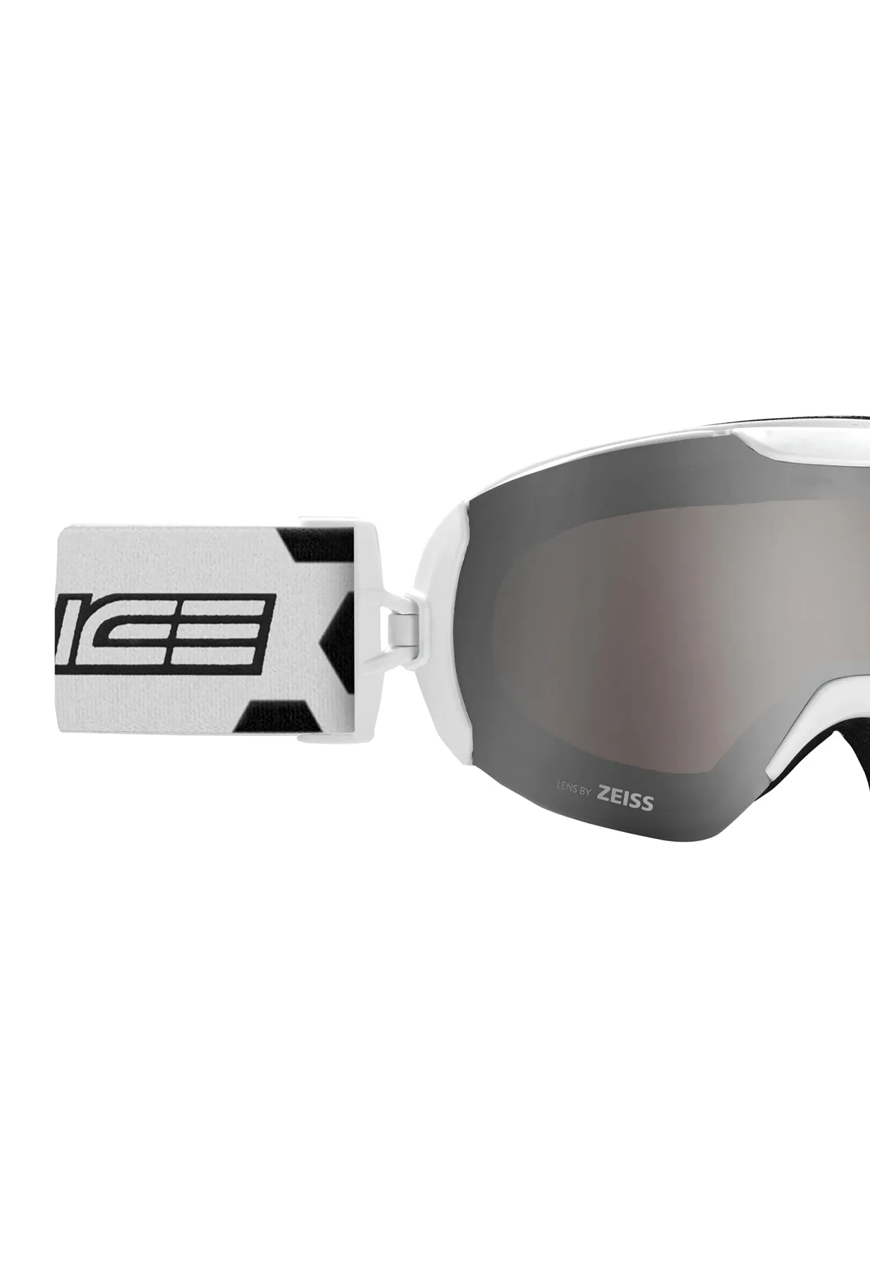 Salice 604 White and Black Ski Goggles