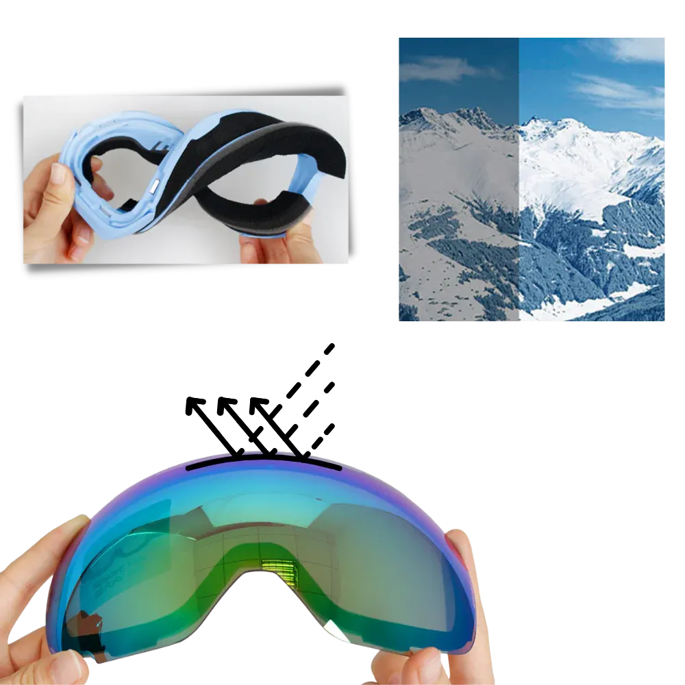 Snow Goggles with Lens Bundle