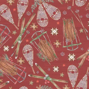 Snowflake Lodge Snowshoes and Sleds