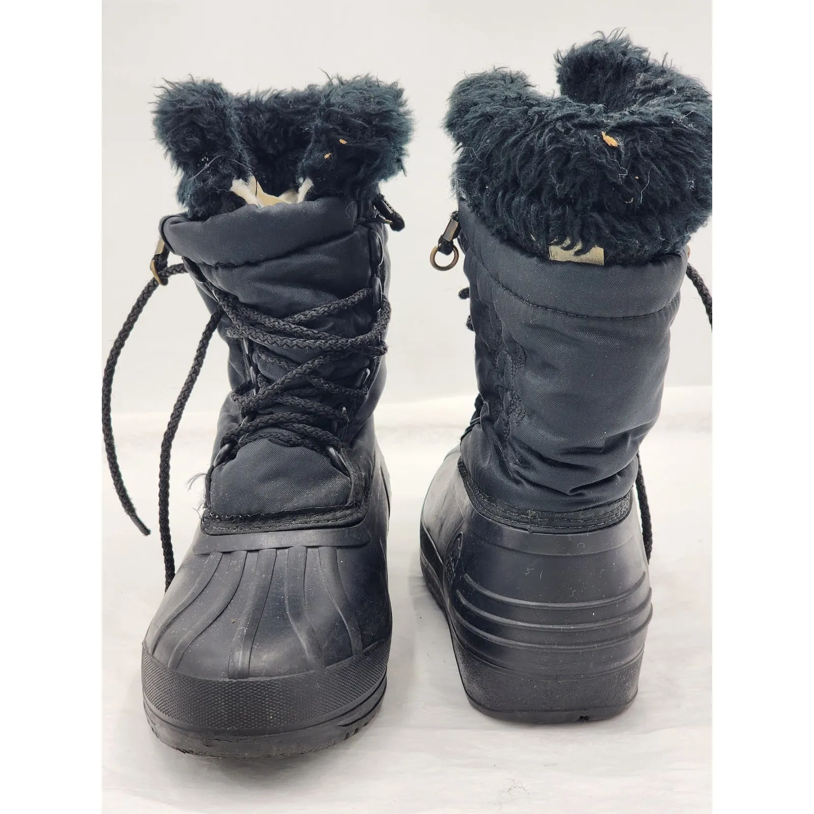 Sorel Boots Womens 8 Insulated Winter Black Snow Cold Weather Warm Waterproof