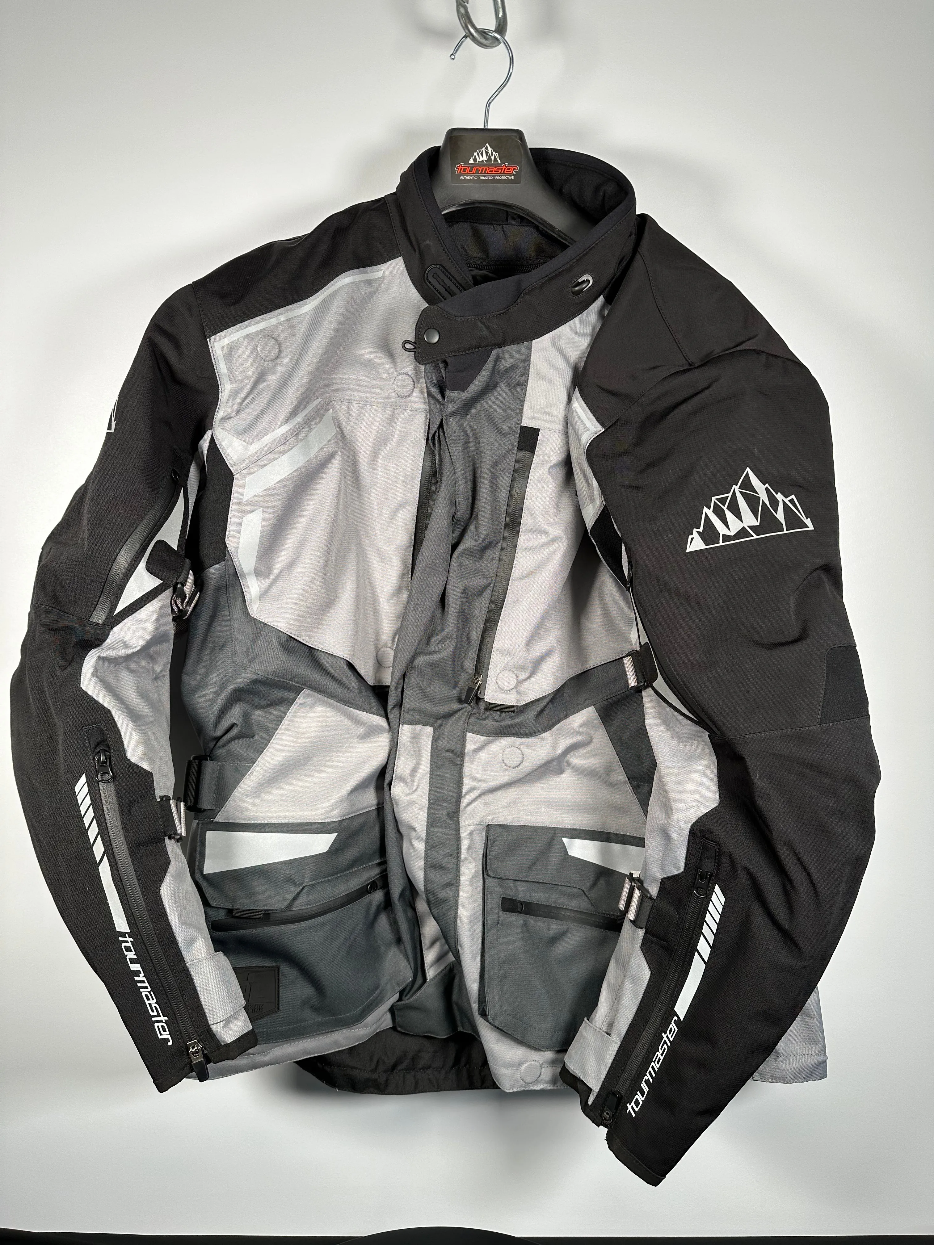 Tourmaster Highlander Wp Jacket - Grey/Grey - Size 2XL