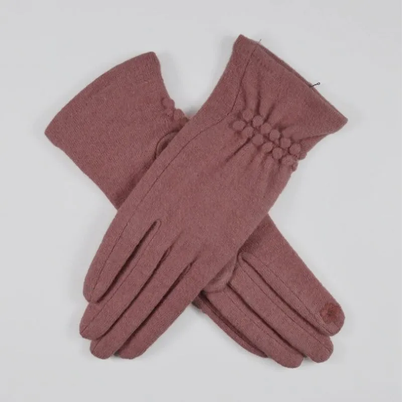 Warm Winter Pleat Gloves