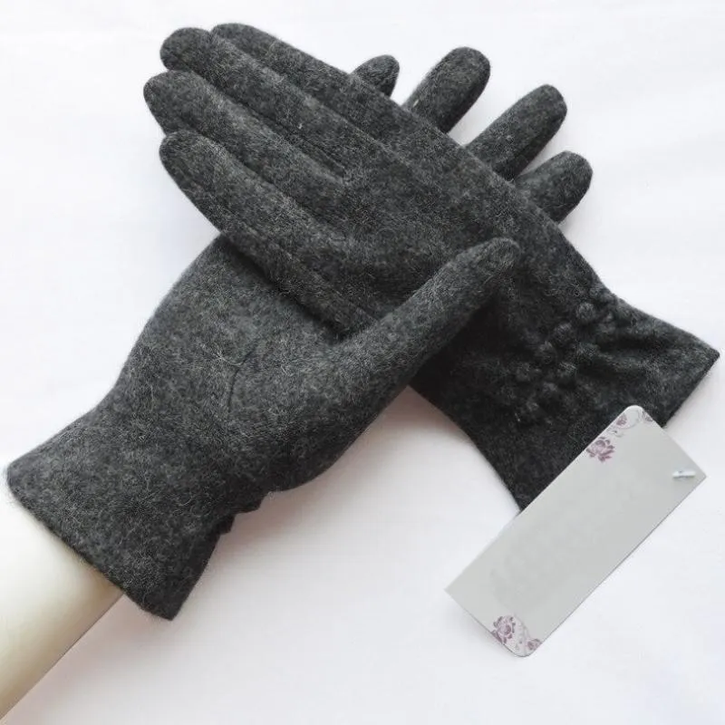 Warm Winter Pleat Gloves