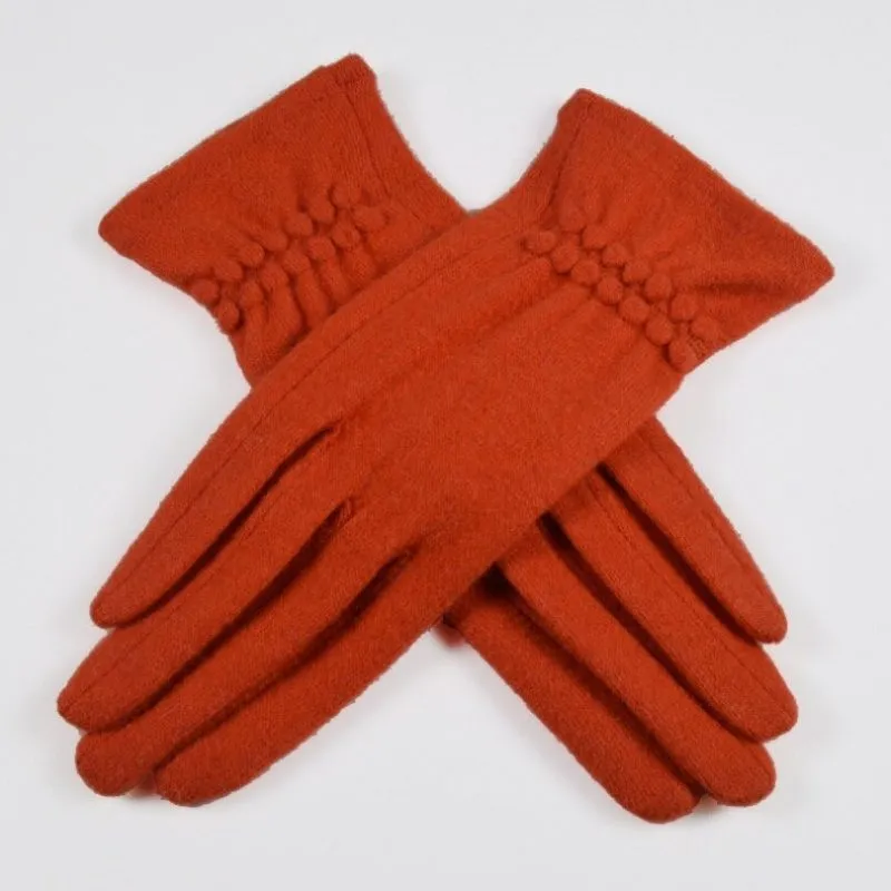 Warm Winter Pleat Gloves