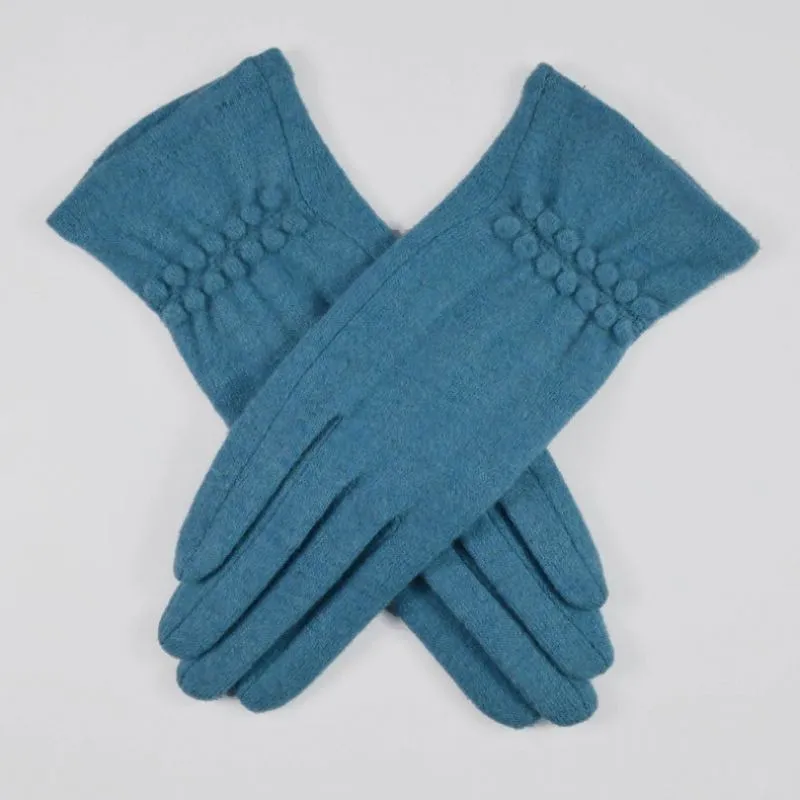 Warm Winter Pleat Gloves