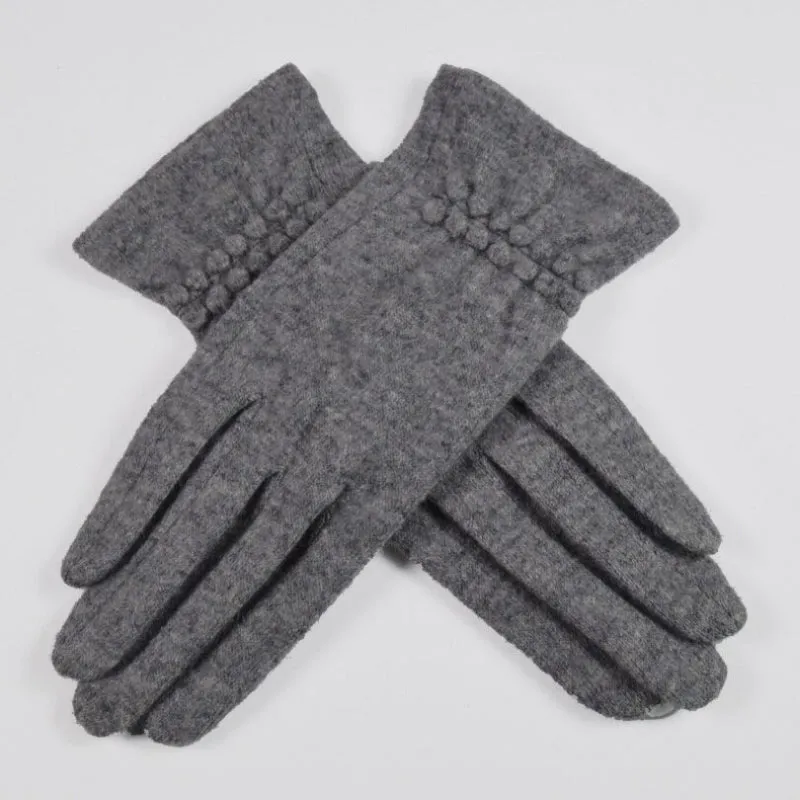 Warm Winter Pleat Gloves