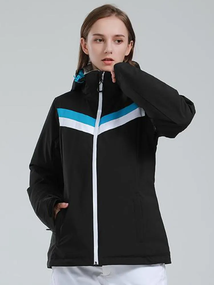 Women's Gsou Snow Cross Country Skiing To Paradise Snow Jacket