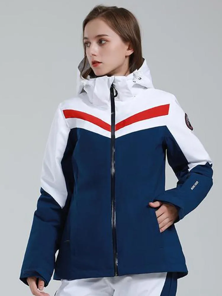 Women's Gsou Snow Cross Country Skiing To Paradise Snow Jacket