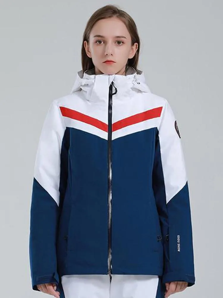 Women's Gsou Snow Cross Country Skiing To Paradise Snow Jacket