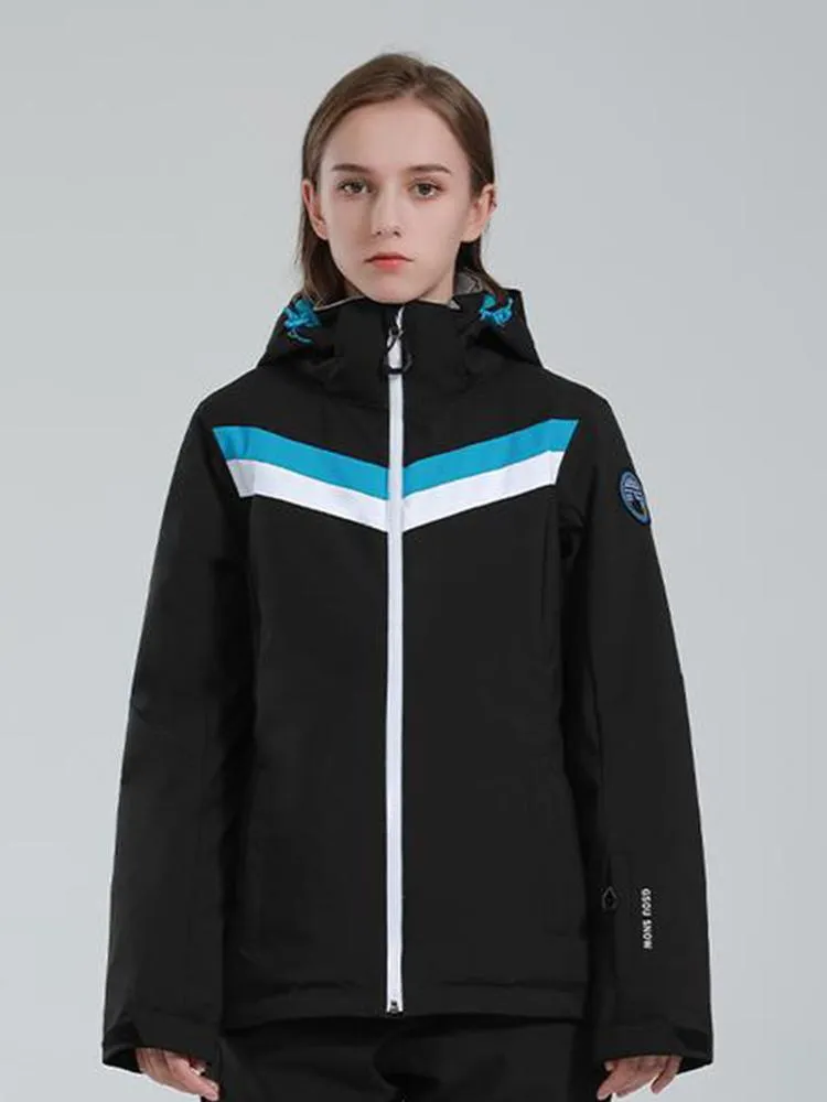 Women's Gsou Snow Cross Country Skiing To Paradise Snow Jacket